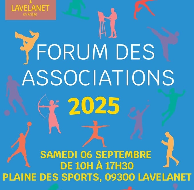 Forums des associations, le samedi 6 septembre