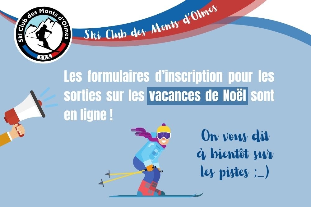 Sorties sur les vacances de fin d'année